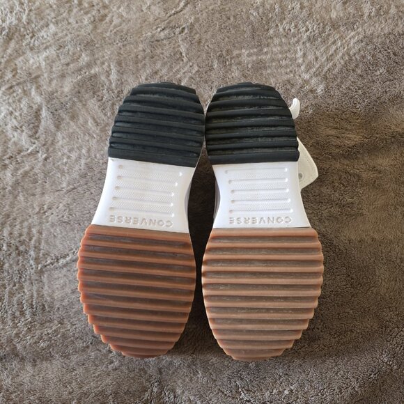 Converse Run Star Platform High Top White Women’s 8 Men’s 6.5 Canvas Sneakers - Picture 2 of 16